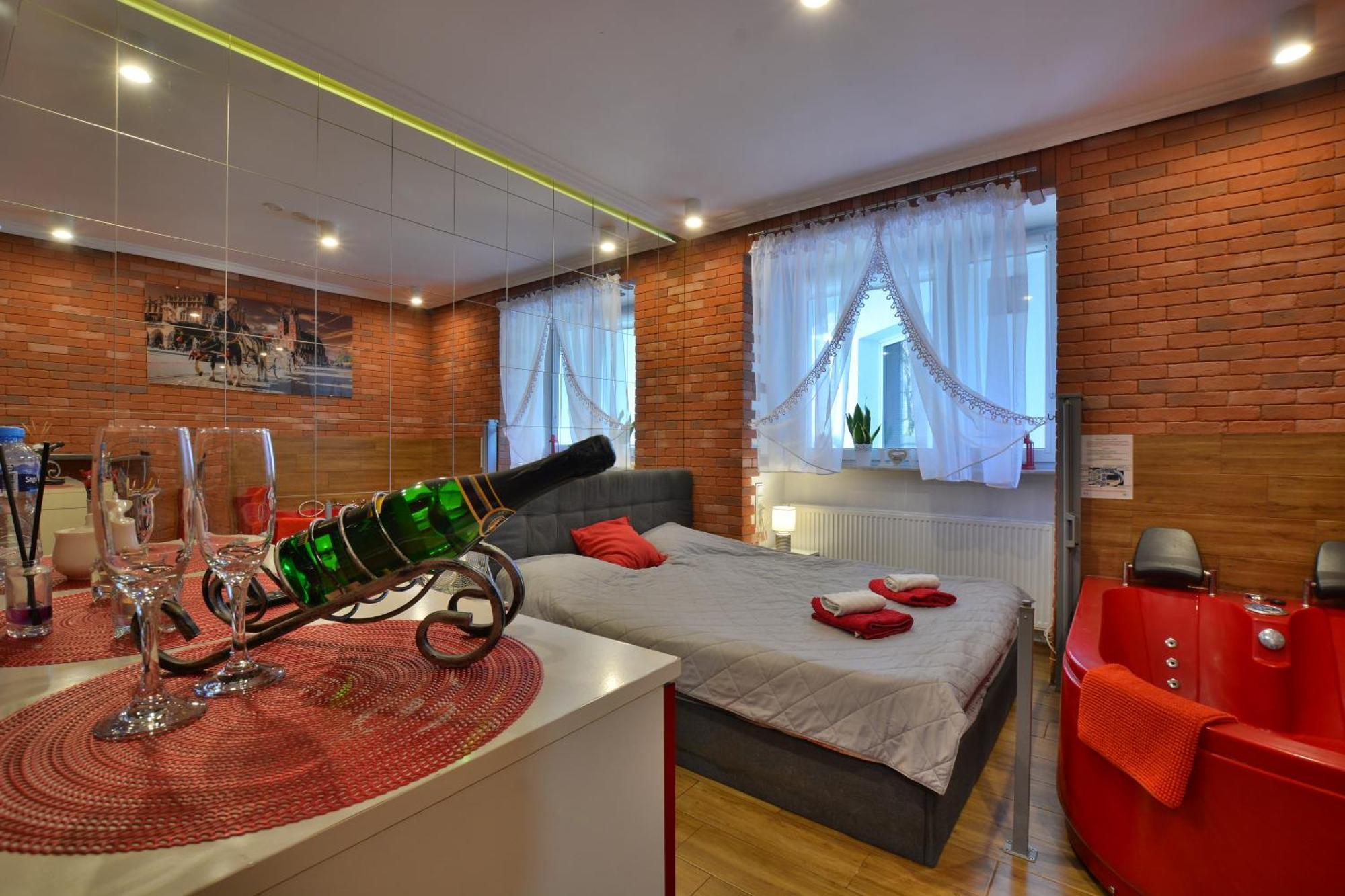 Jacuzzi Apartment Red 크라쿠프 외부 사진
